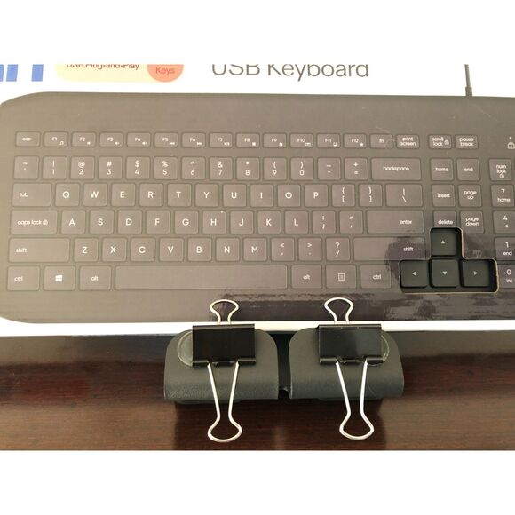 ONN Full-Size USB plug-in Keyboard.  Brand New in original packaging. - Picture 1 of 5